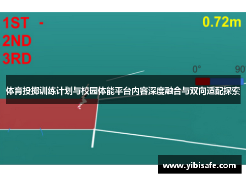 体育投掷训练计划与校园体能平台内容深度融合与双向适配探索